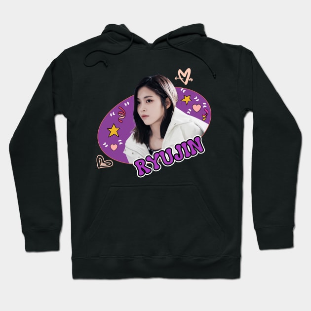 ITZY RYUJIN! Hoodie by wennstore